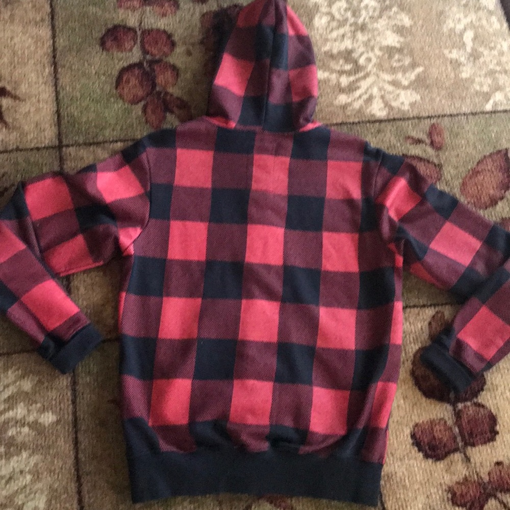 Buffalo Plaid Hoodie Sweatshirt View 4